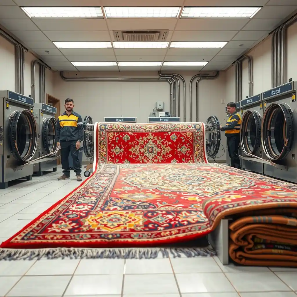 قالیشویی فرشباف بهترین قالیشویی فرش ماشینی در غرب تهران اکباتان