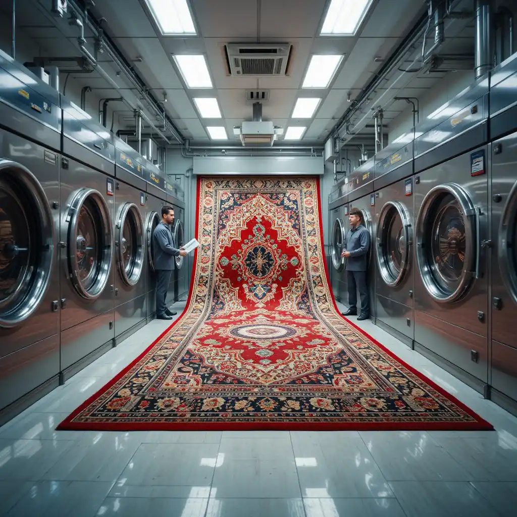 قالیشویی فرشباف بهترین قالیشویی فرش ماشینی در غرب تهران کوهسار